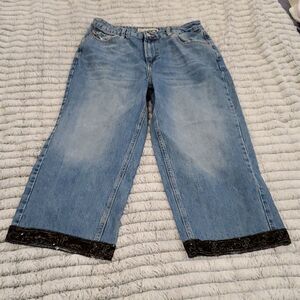 High waist Topshop jeans size 30